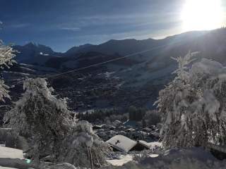 Sur les hauteurs de Megève