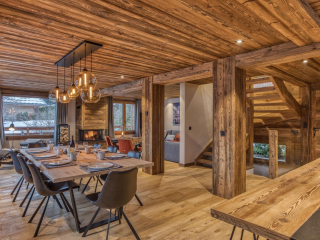 CHALET-ORMARET-MEGEVE Spa & Montblanc