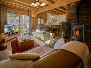 Chalet pour 10 avec sauna et jacuzzi à la Giettaz