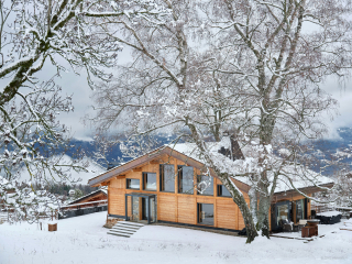 Chalet pour 12 à Combloux avec sauna et salle de sport