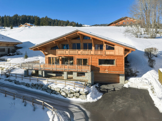 Chalet familial pour 12 à Combloux avec sauna et jacuzzi